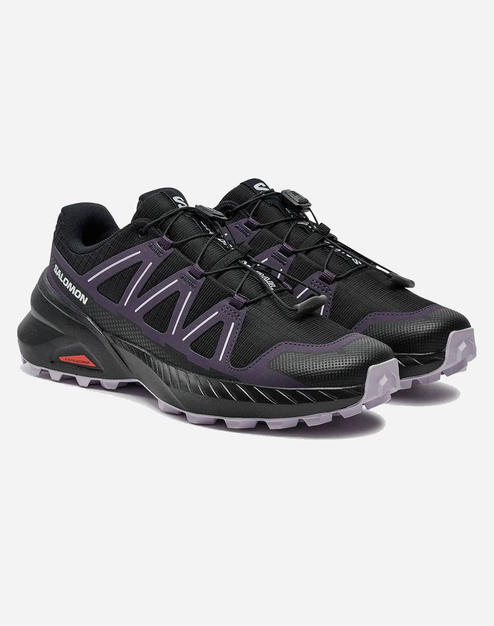 SALOMON TRAIL RUNNING - CROSS SPEEDCROSS PEAK W BLACK / NIGHTSHADE / ORCHID PETAL INCALTAMINTE DE DAMA