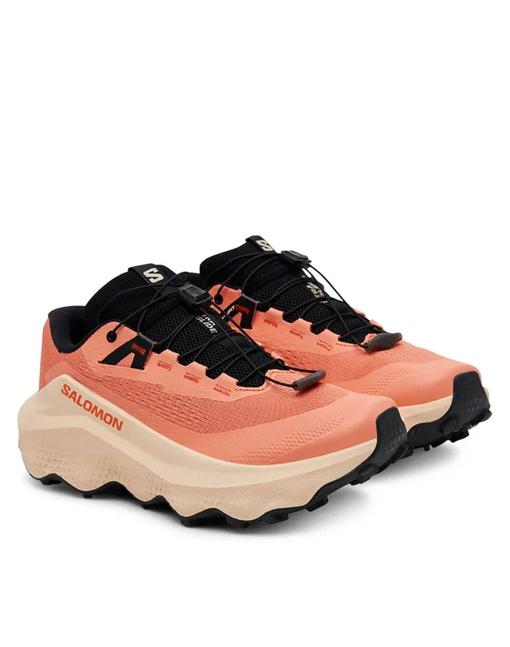 SALOMON TRAIL RUNNING - ULTRA ULTRA GLIDE 3 W FUSION CORAL / TENDER PEACH / BLACK INCALTAMINTE DE DAMA