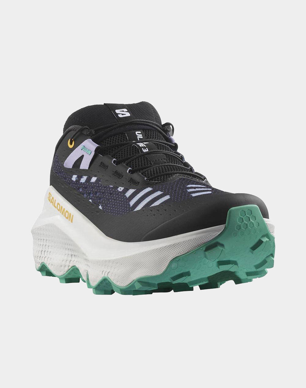 SALOMON TRAIL RUNNING - ULTRA ULTRA GLIDE 3 W PROTO PACK BLACK / WHITE / WATERFALL INCALTAMINTE DE DAMA