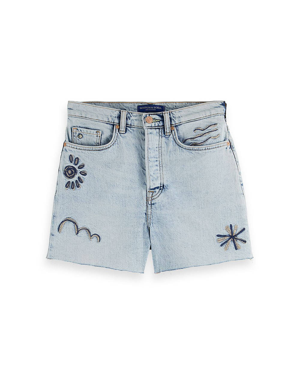 SCOTCH&SODA PANTALONI SCURTI JEAN