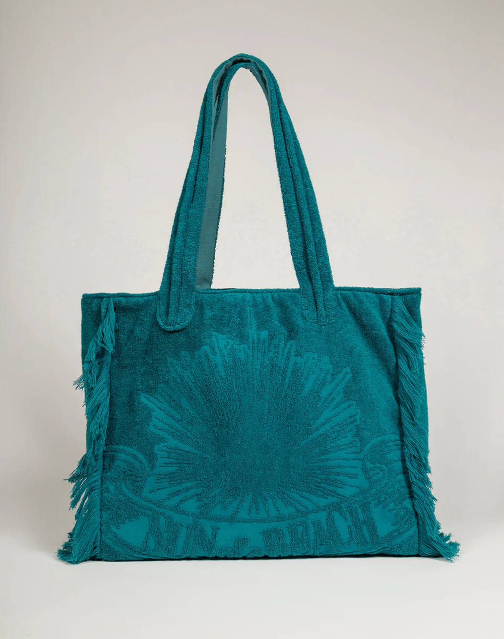 SUN OF A BEACH Terry Tote Beach Bag (Dimensiuni: 44 x 40 x 17cm.)