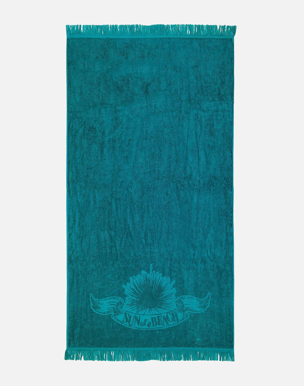 SUN OF A BEACH Monochrome Beach Towel (Dimensiuni: 100 x 180cm.)