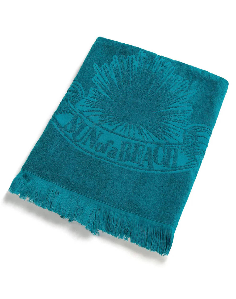 SUN OF A BEACH Monochrome Beach Towel (Dimensiuni: 100 x 180cm.)
