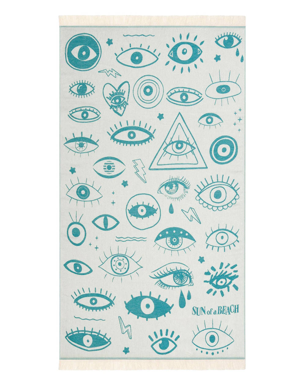 SUN OF A BEACH Feather Beach Towel (Dimensiuni: 95 x 160cm.)