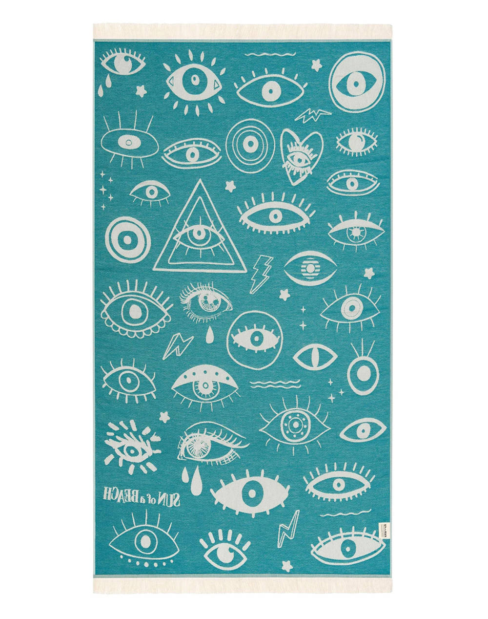 SUN OF A BEACH Feather Beach Towel (Dimensiuni: 95 x 160cm.)