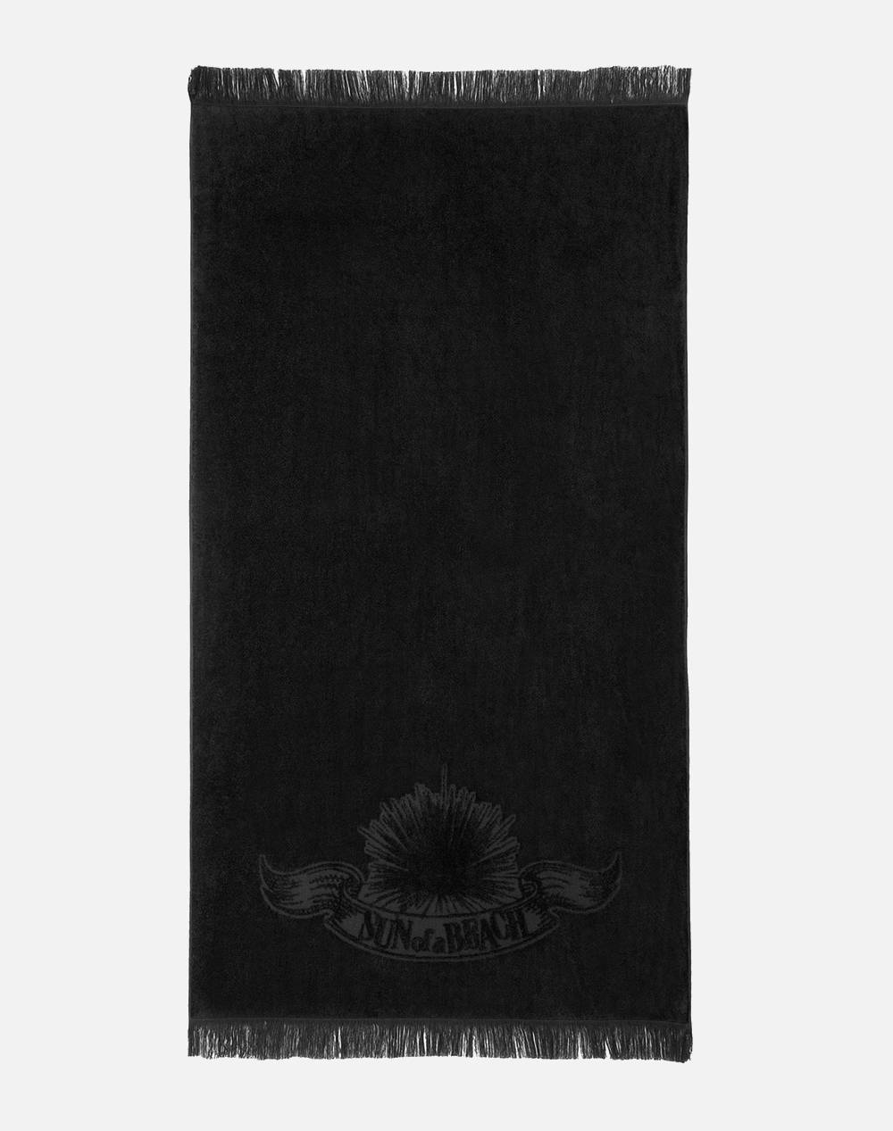 SUN OF A BEACH Monochrome Beach Towel (Dimensiuni: 100 x 180cm.)