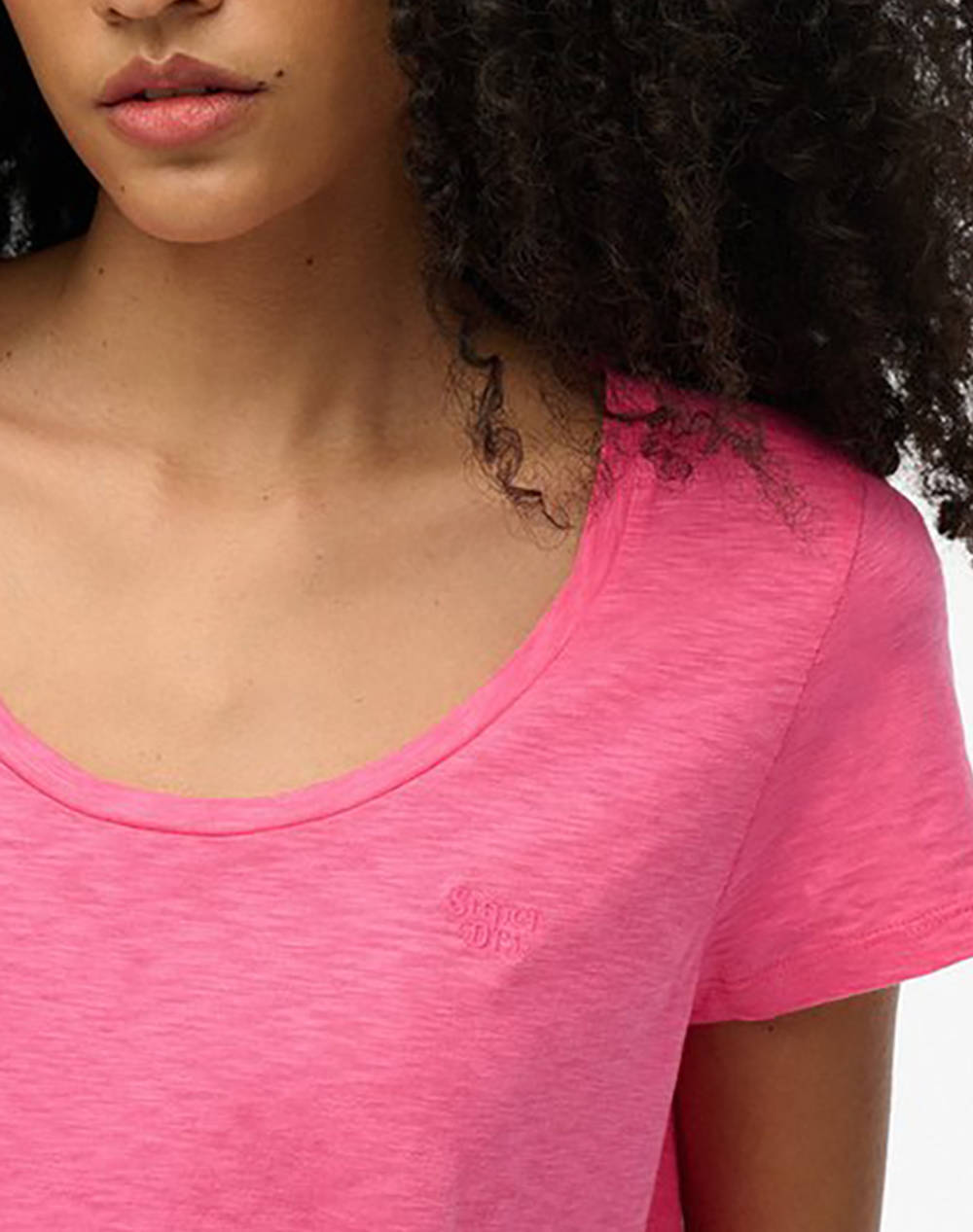 SUPERDRY D1 STUD SCOOP NECK TEE BLUZA DE DAMA