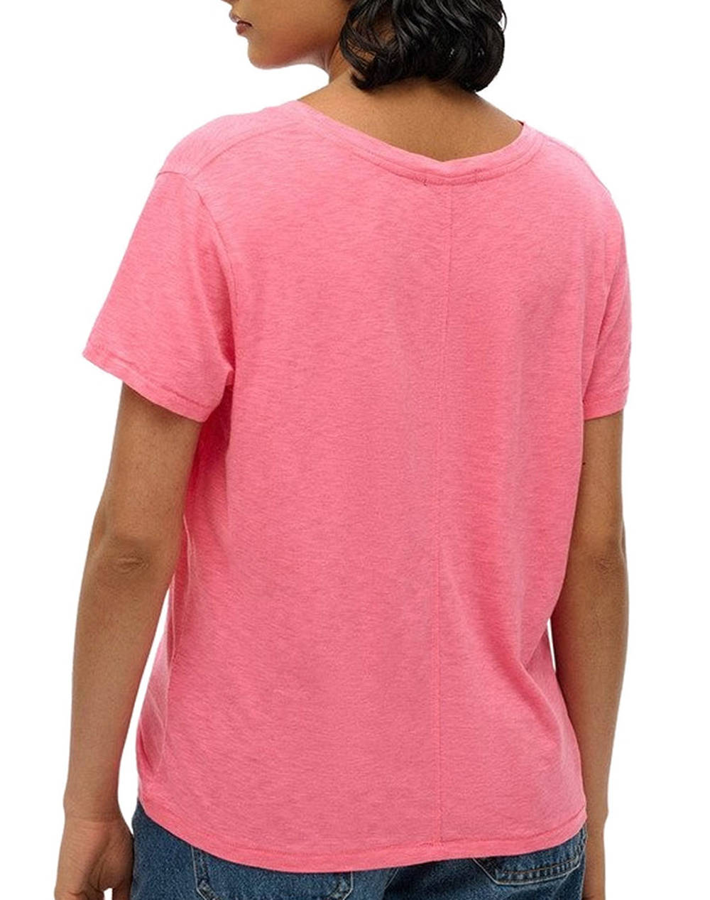 SUPERDRY D1 STUD STUDIOS SLUB EMB VEE TEE BLUZA DE DAMA