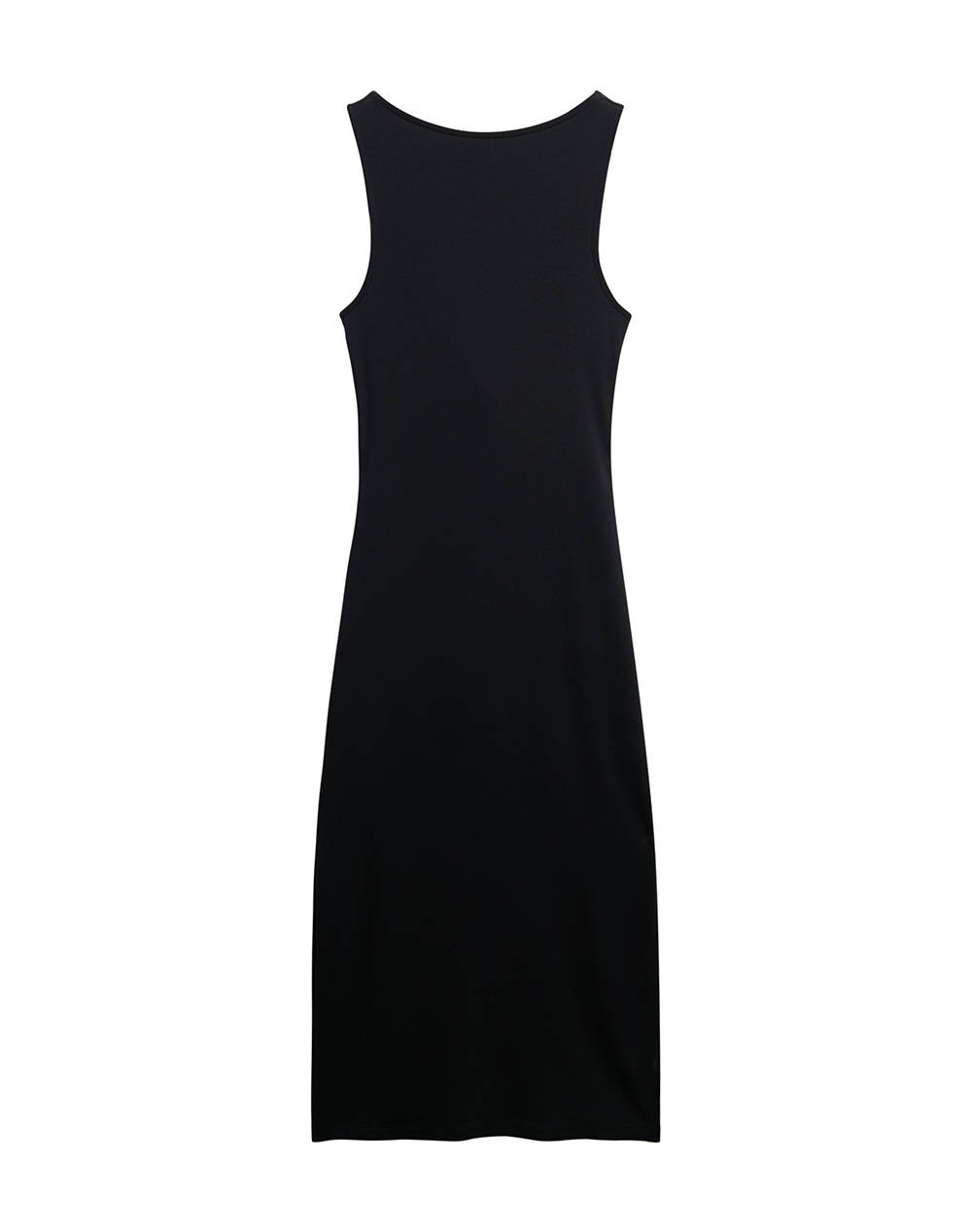 SUPERDRY D1 STUD JERSEY TWIST BACK MIDI DRESS ROCHIE DE DAMA