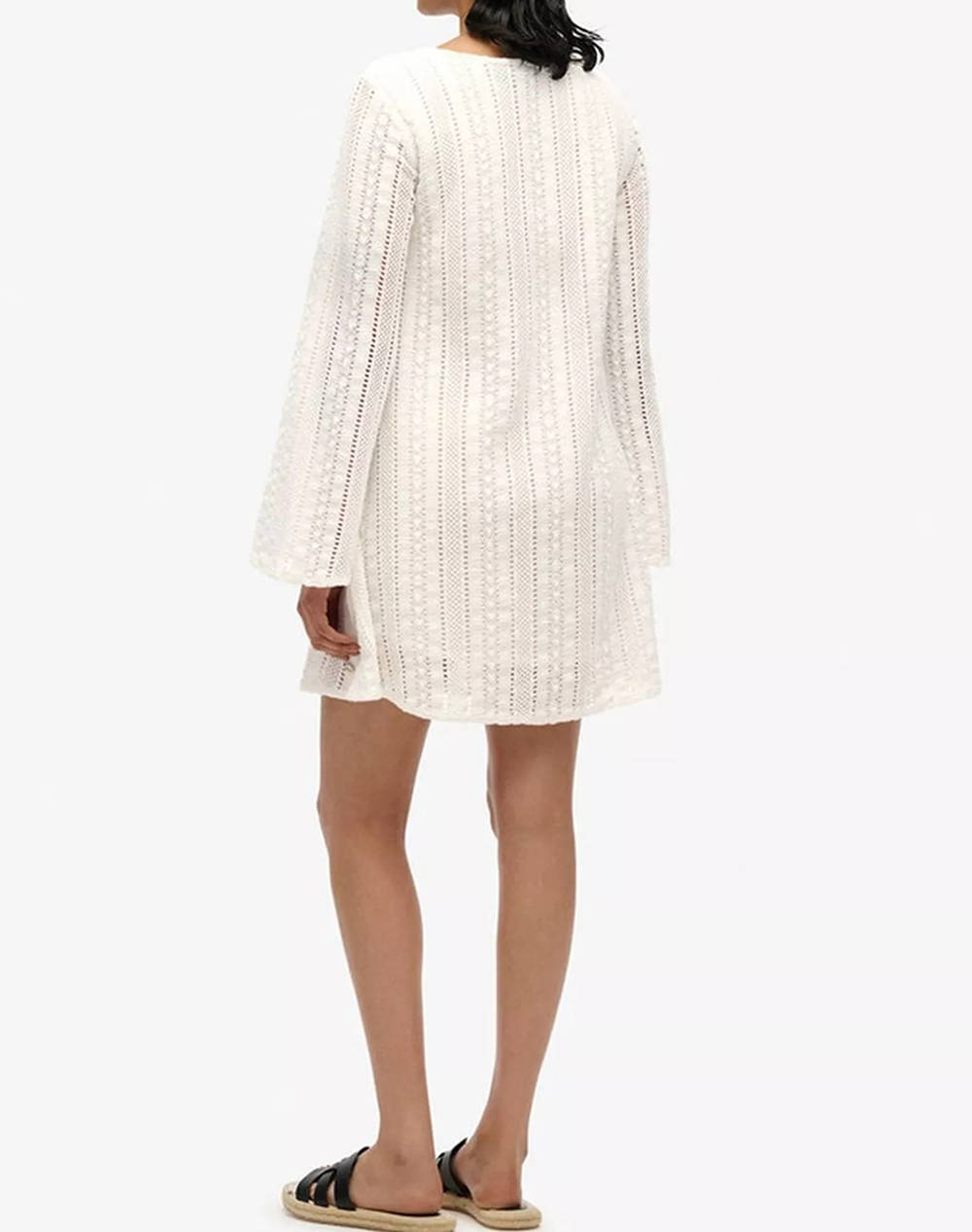 SUPERDRY D2 OVIN IBIZA LACE MINI DRESS ROCHIE DE DAMA