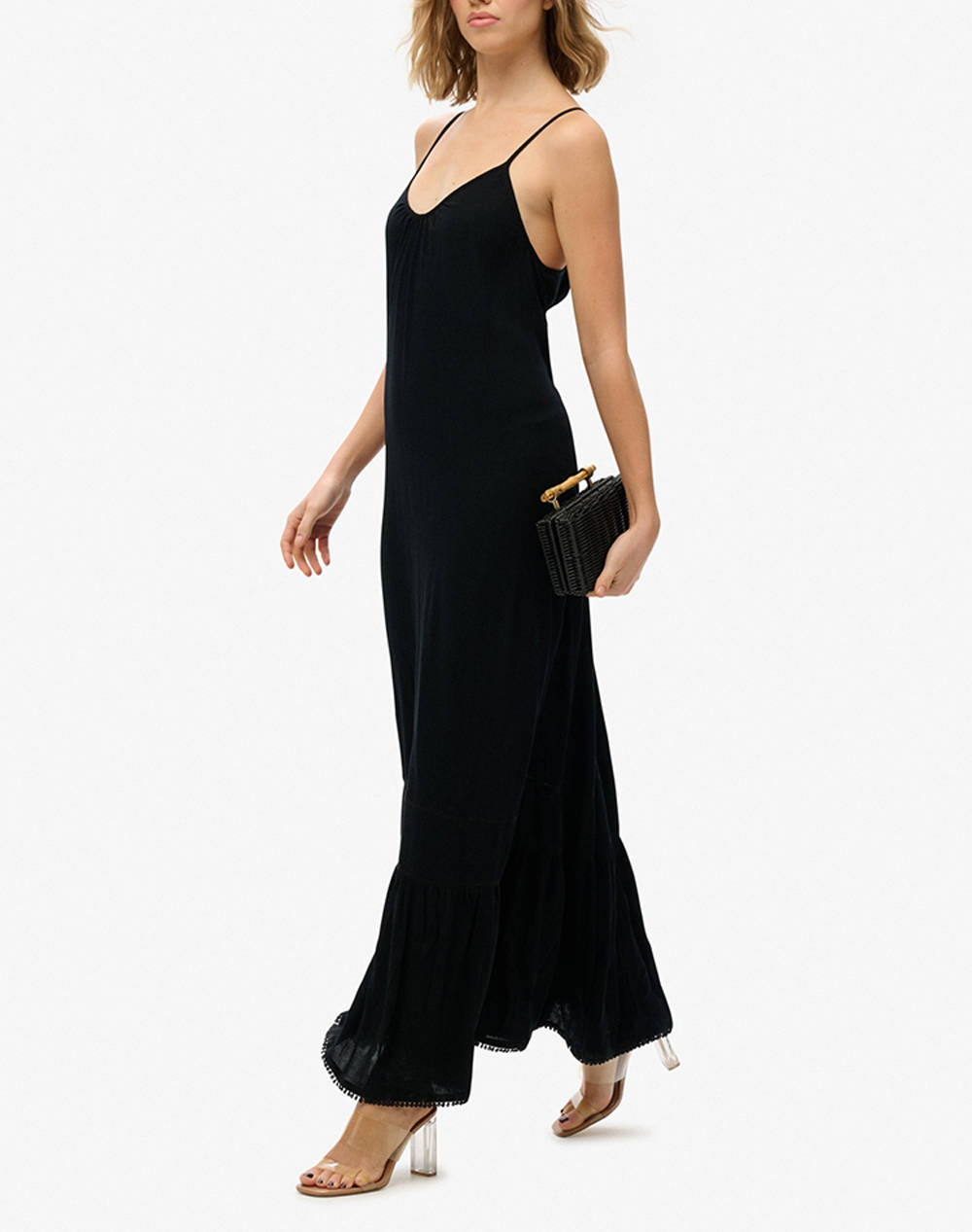 SUPERDRY D2 OVIN CAMI MAXI DRESS ROCHIE DE DAMA