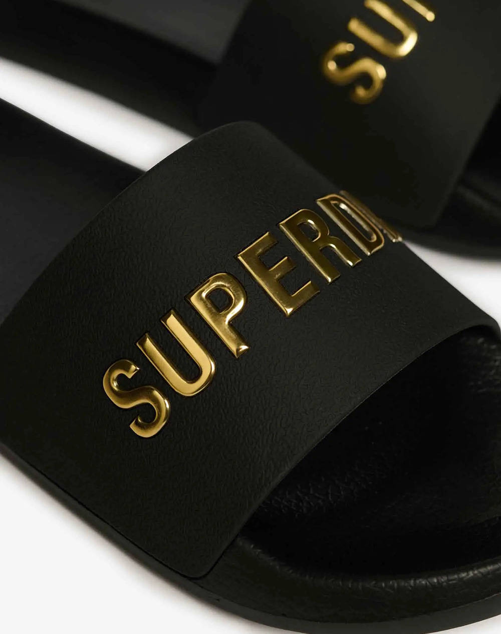 SUPERDRY D2 SDNA LUXE LOGO POOL SLIDE INCALTAMINTE DE DAMA