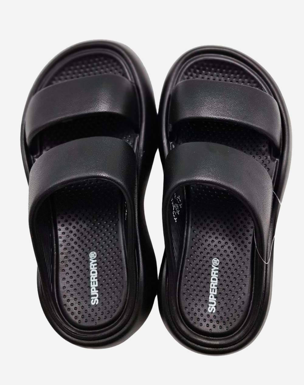 SUPERDRY NINA MOQS 2400/MCQ 1200 SLIDE SHOES INCALTAMINTE DE DAMA