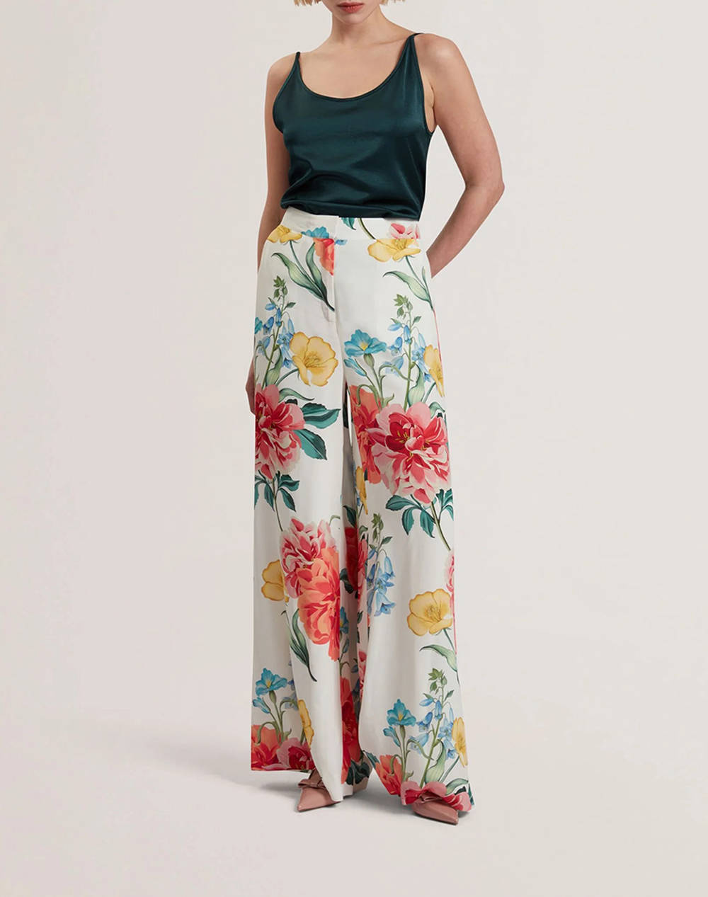 TED BAKER NYMPHAT Printed Trouser