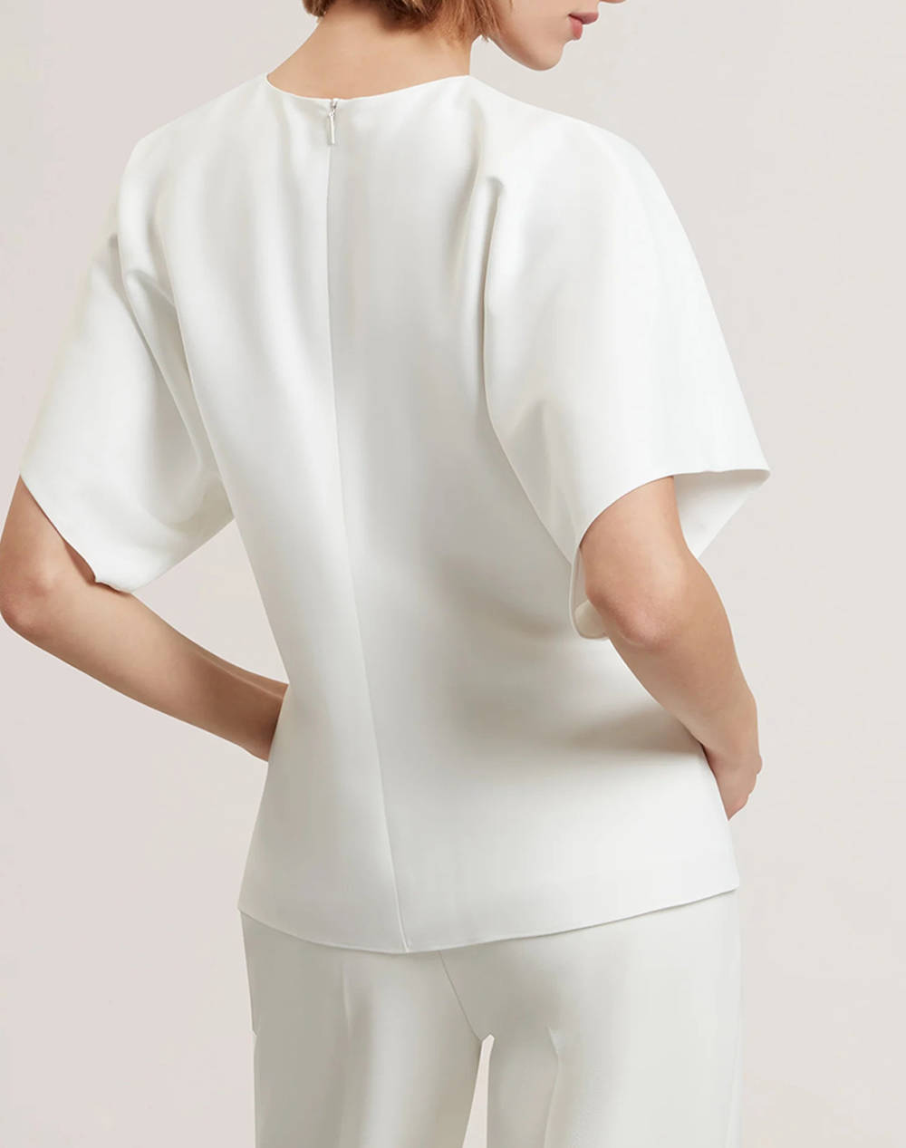 TED BAKER LAHNAA Slouch Sleeve Waisted Top