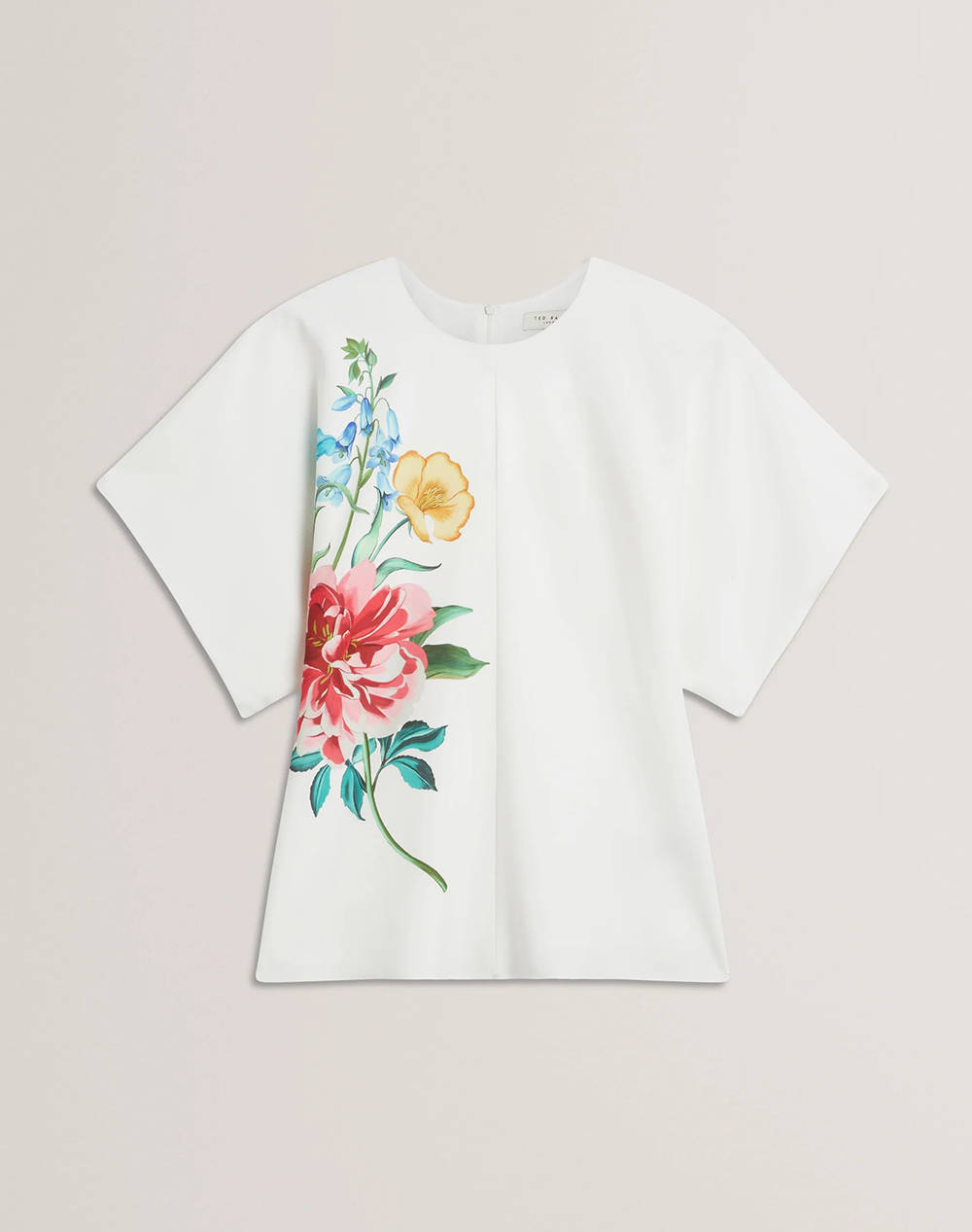 TED BAKER LAHNAA Slouch Sleeve Waisted Top