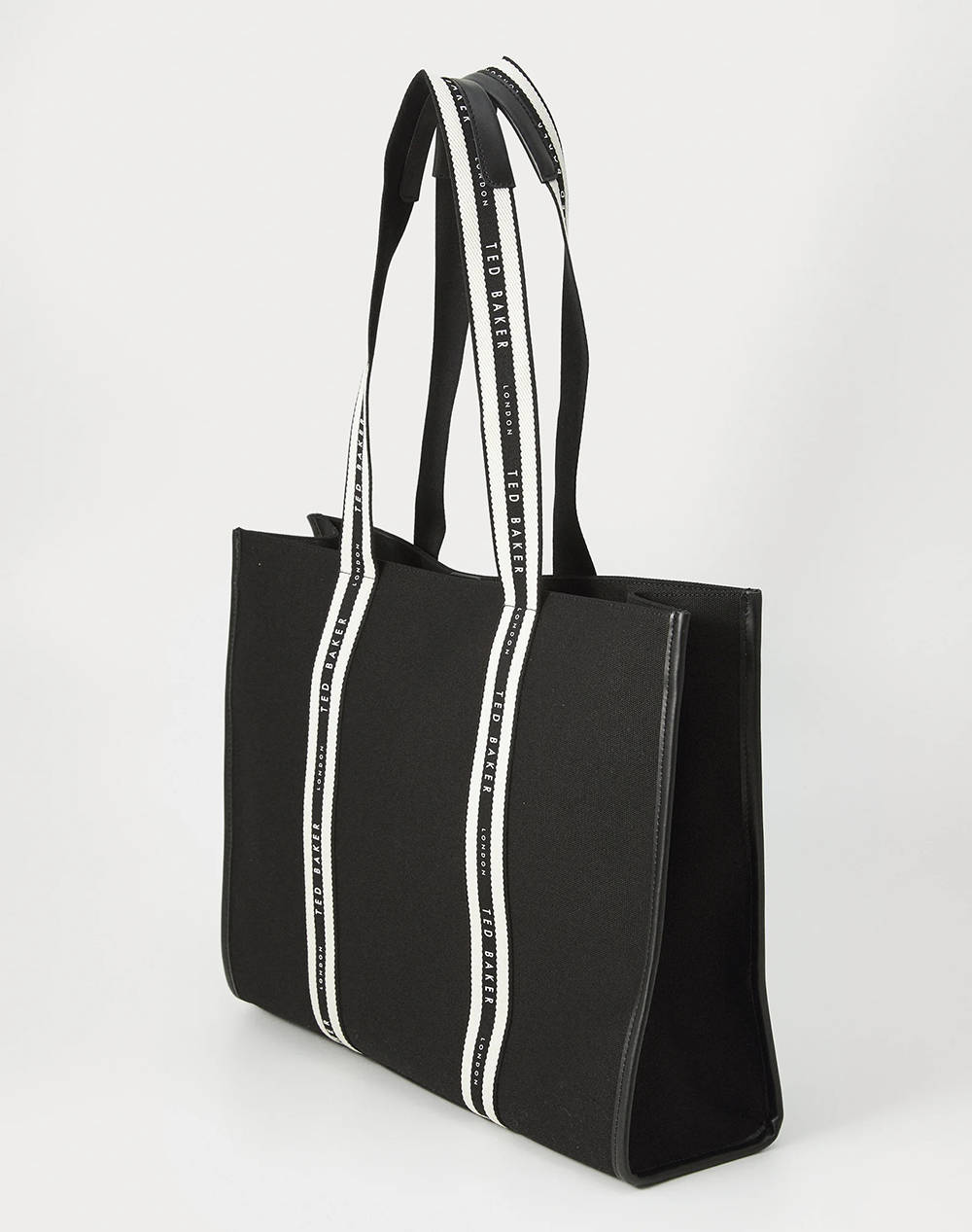 TED BAKER GEORJEY Branded Webbing Canvas Tote (Dimensiuni: 14 x 36 x 45cm.)