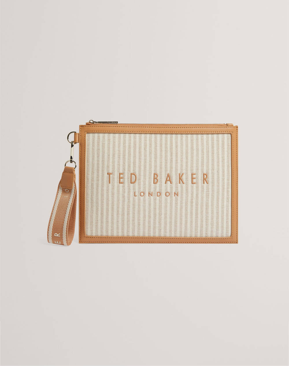 TED BAKER HAYSS Striped Canvas Webbing Pouch (Dimensiuni: 27 x 20 cm.)