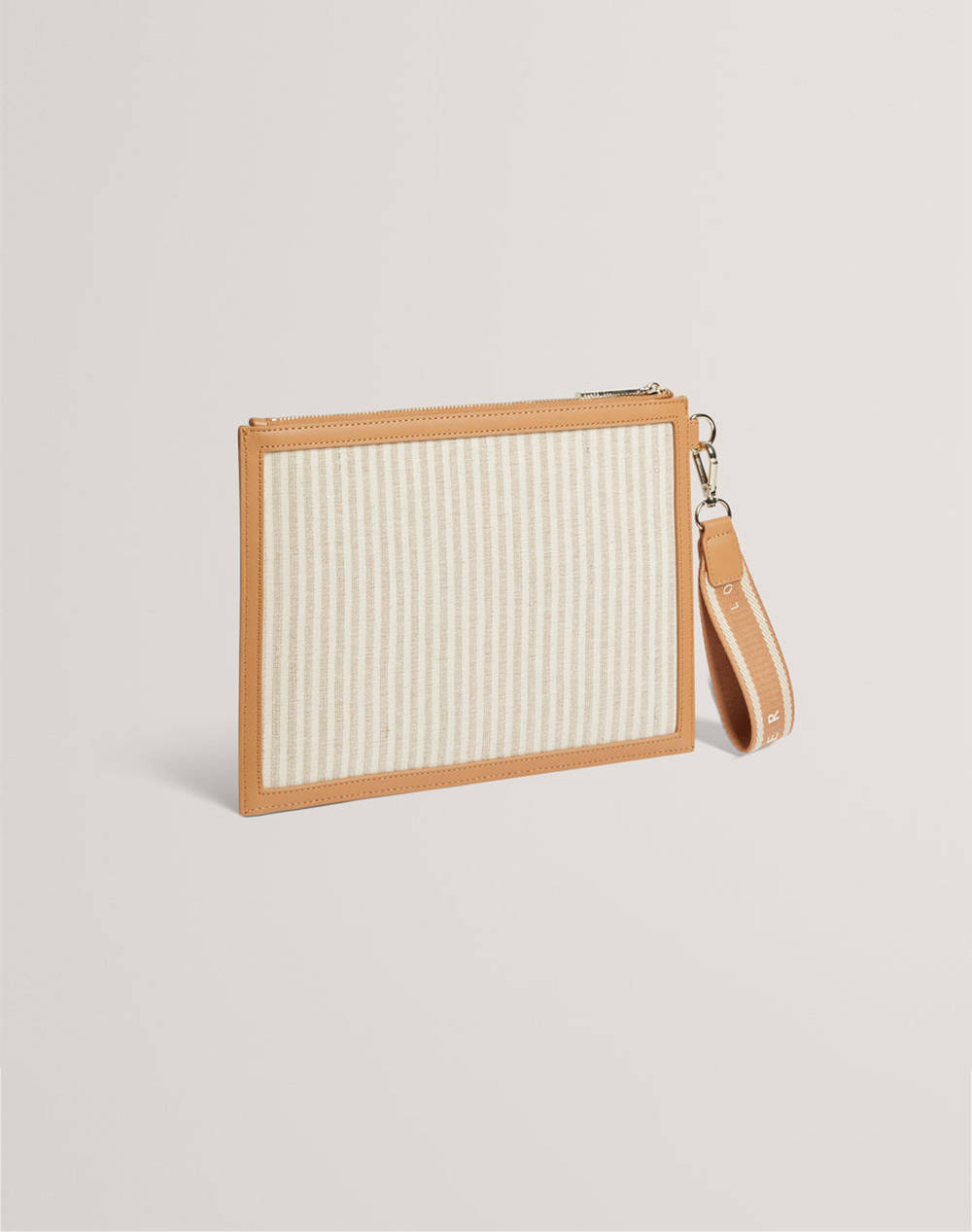 TED BAKER HAYSS Striped Canvas Webbing Pouch (Dimensiuni: 27 x 20 cm.)