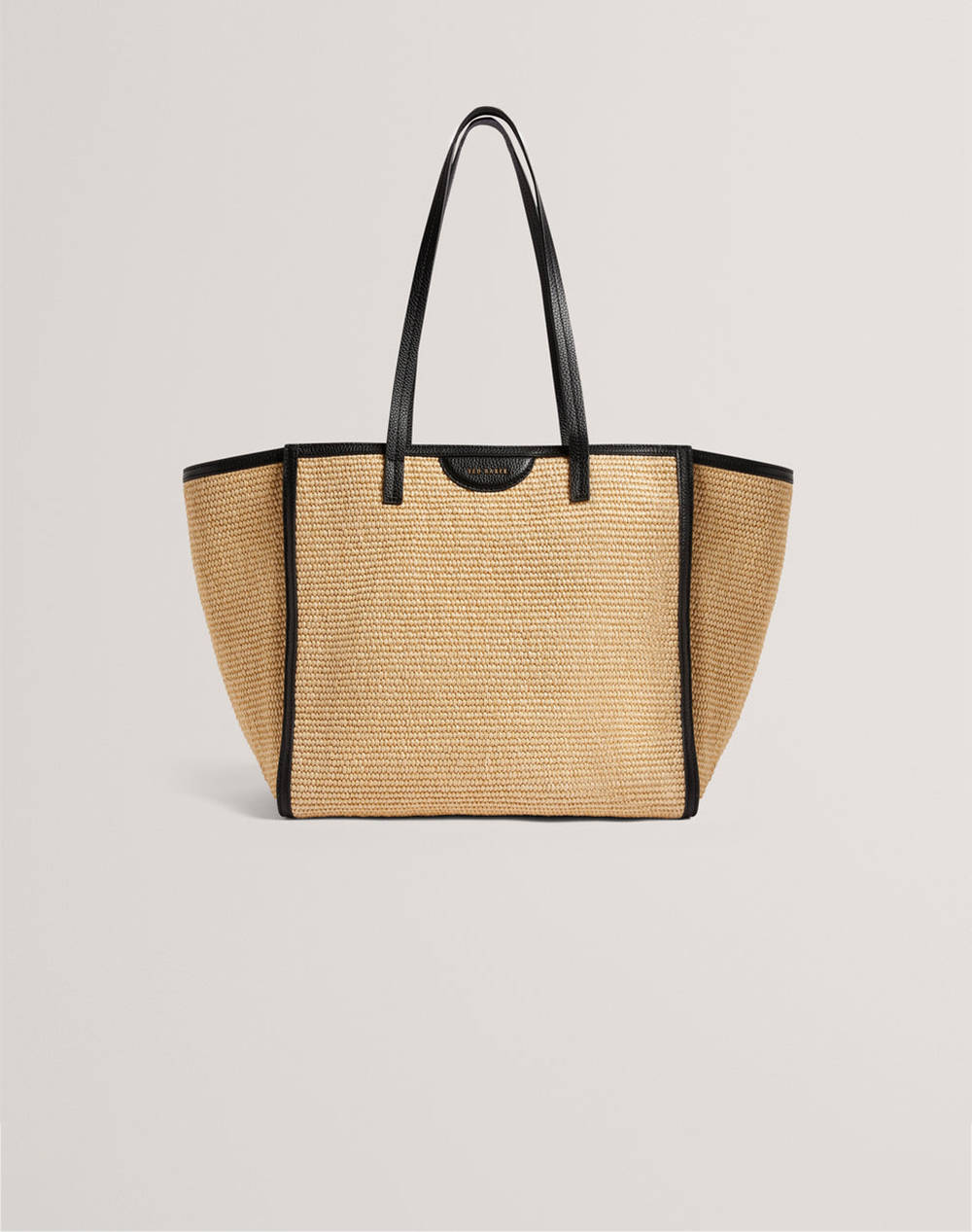 TED BAKER BARNI Faux Raffia Large Shopper Bag
