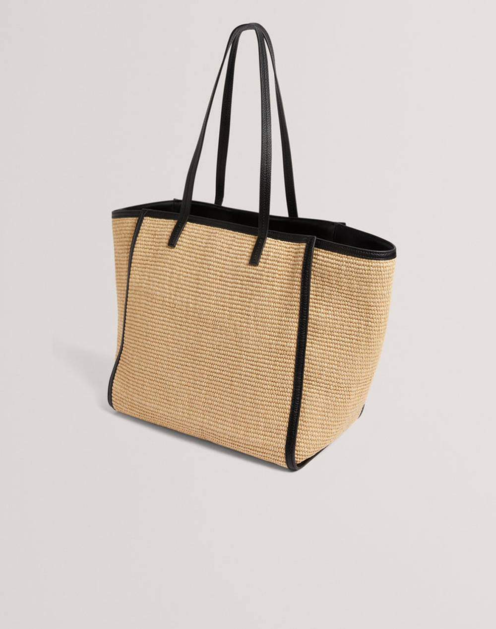 TED BAKER BARNI Faux Raffia Large Shopper Bag