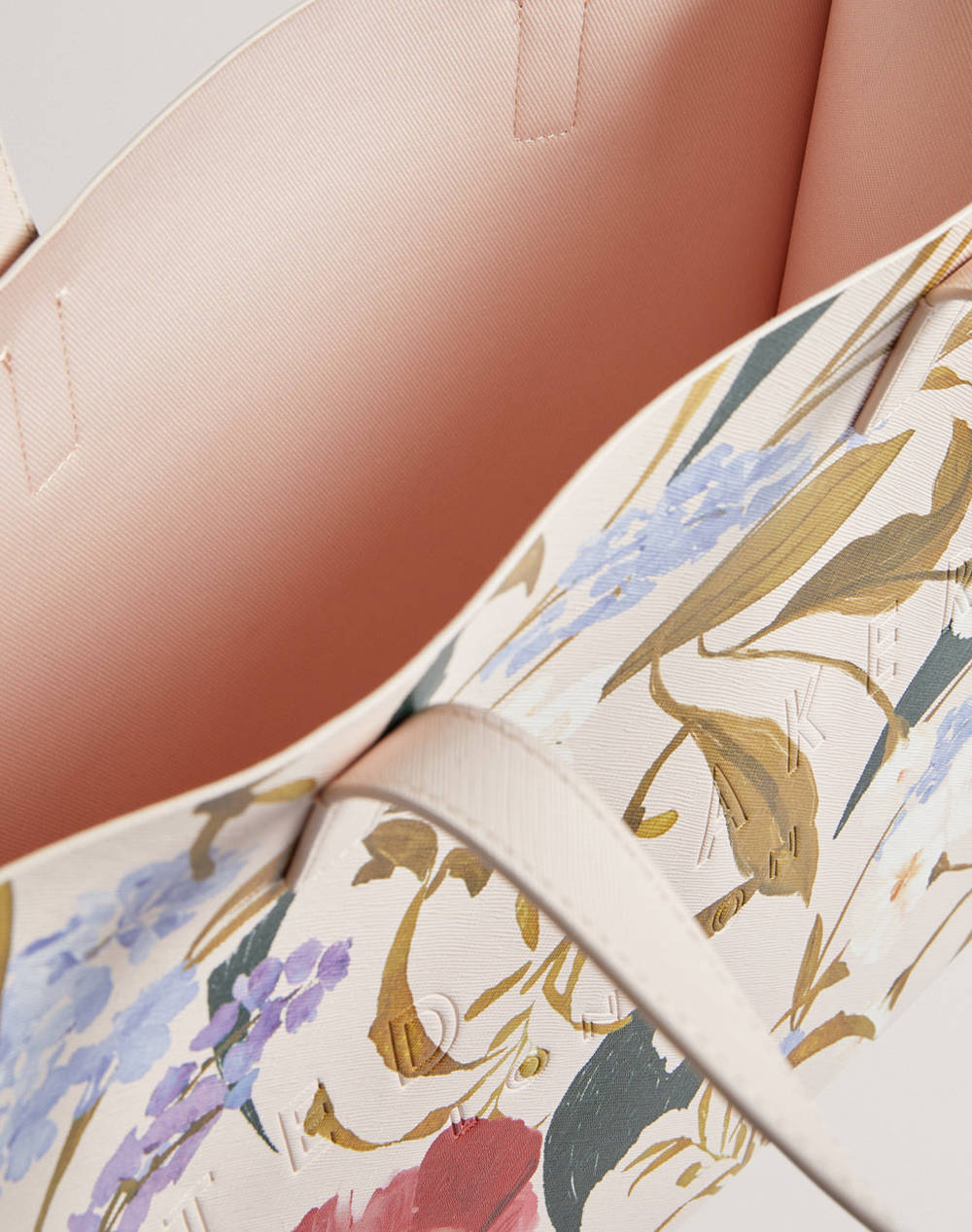 TED BAKER PALAMAA Floral Printed Large Icon Bag (Dimensiuni: 34 x 35 x 11cm.)