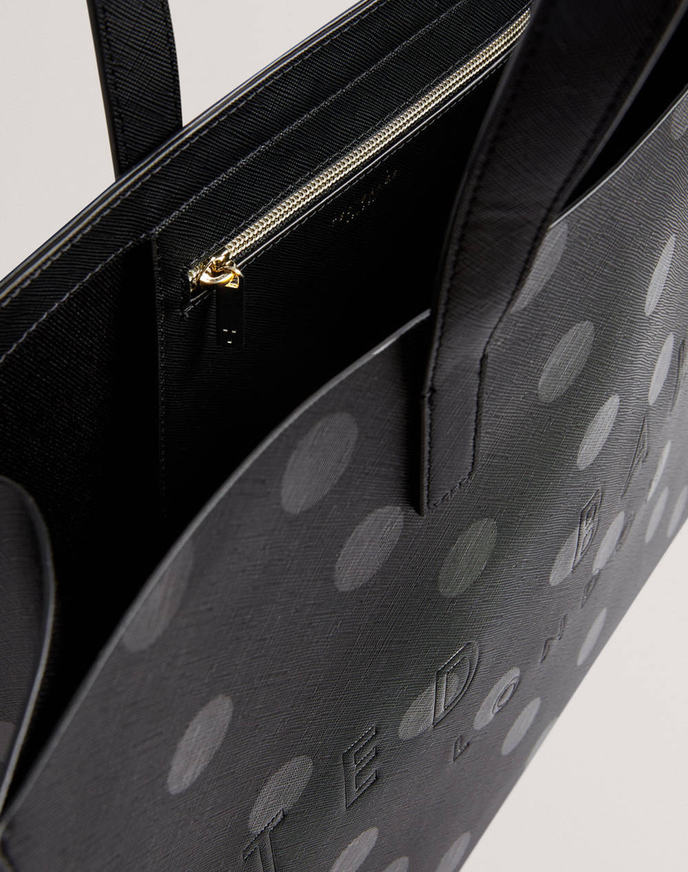 TED BAKER DOTEE Polka Dot Extra Large Icon Bag (Dimensiuni: 45 x 35 x 12cm.)