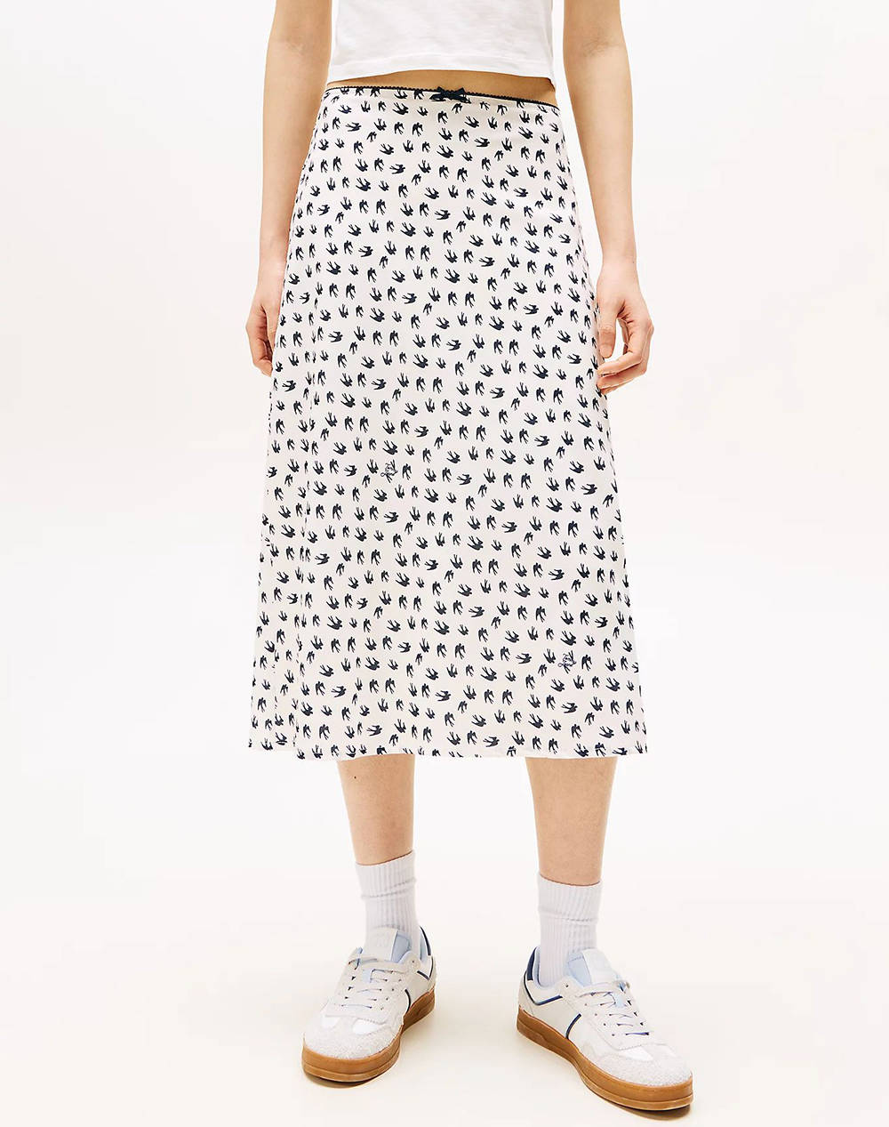 TOMMY JEANS TJW MIDI AOP SKIRT