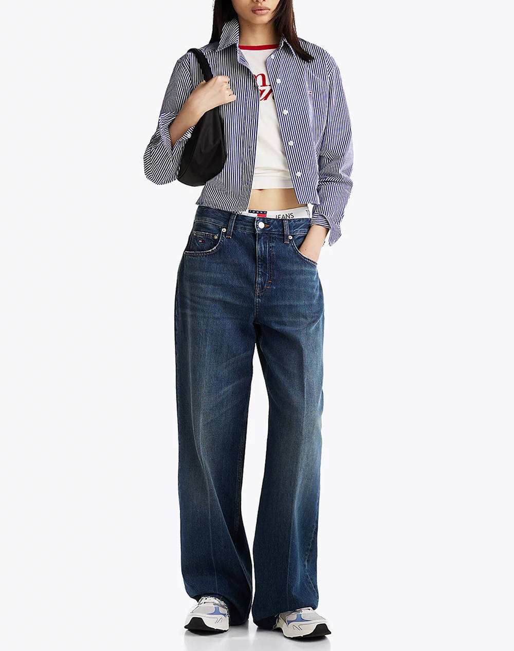 TOMMY JEANS TJW CRP RLX POPLIN SHIRT