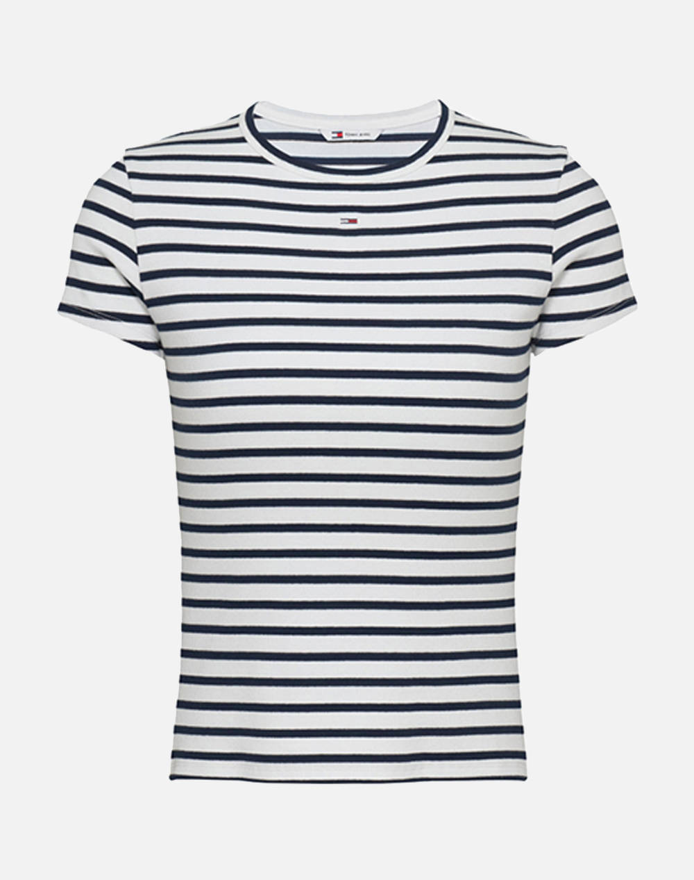 TOMMY JEANS TJW SLIM ESSENTIAL RIB SS EXT
