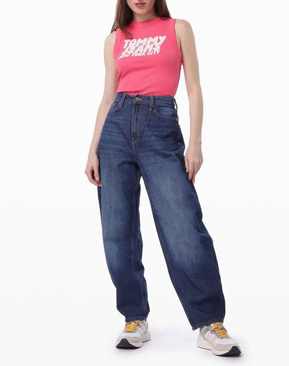 TOMMY JEANS TJW SLIM SH TJ BUBBLE TANK