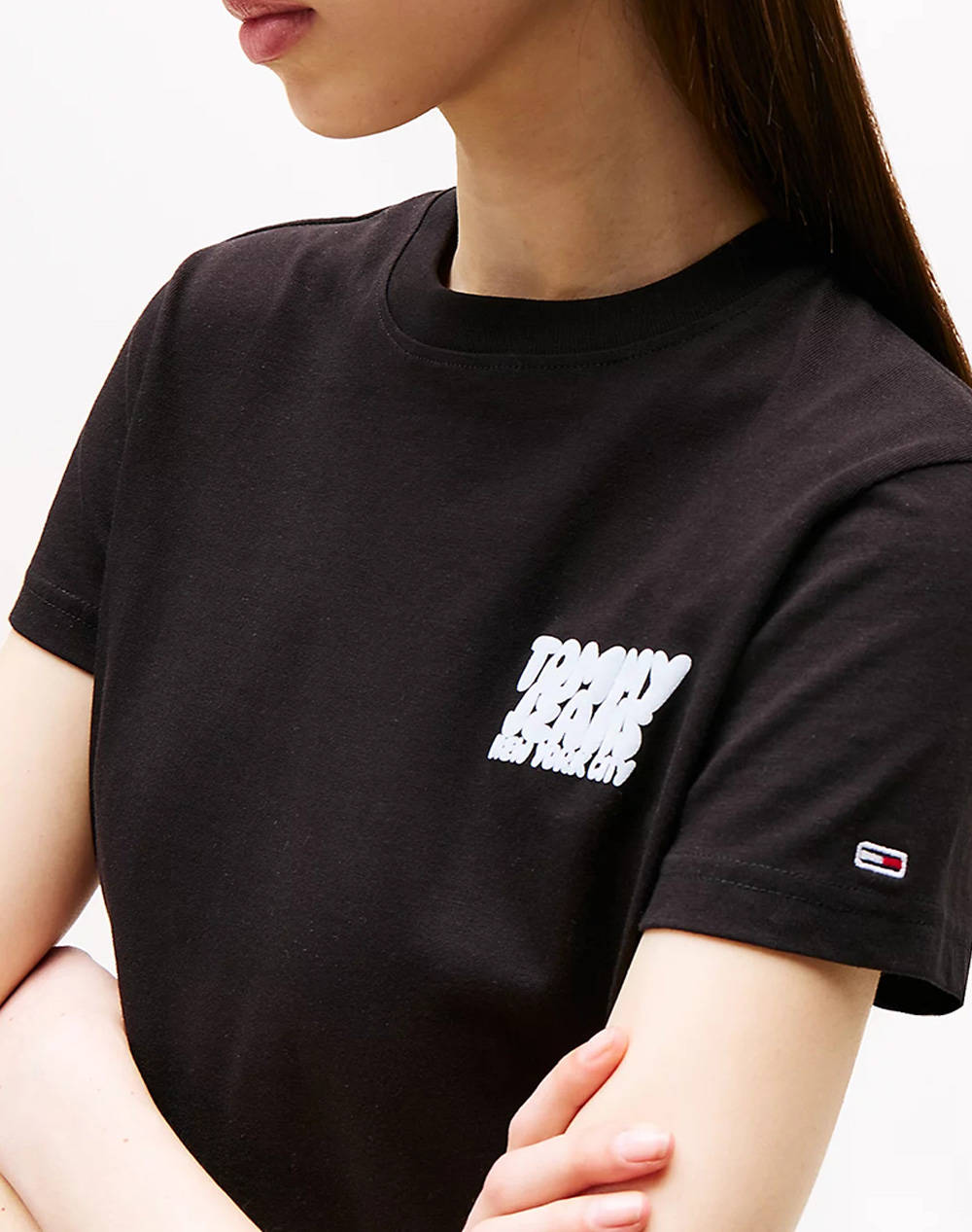 TOMMY JEANS TJW REG TJ BUBBLE TEE