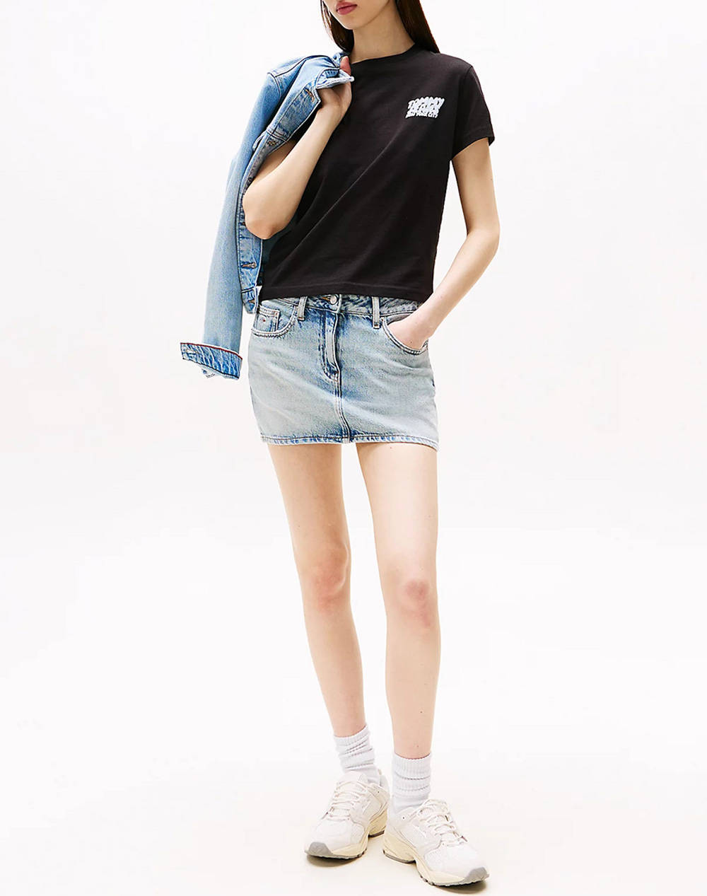 TOMMY JEANS TJW REG TJ BUBBLE TEE