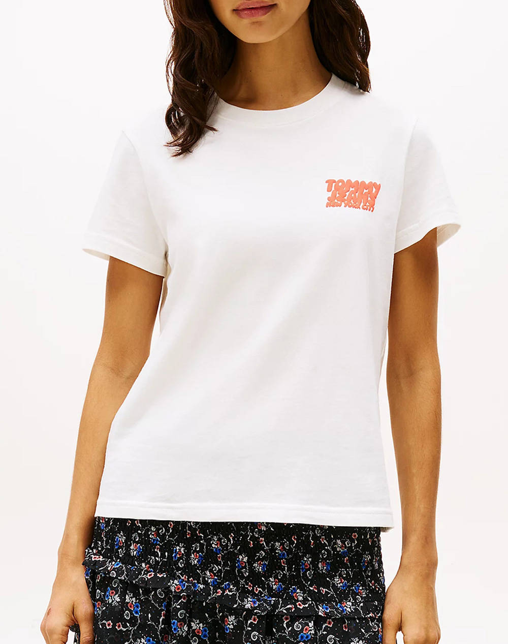TOMMY JEANS TJW REG TJ BUBBLE TEE