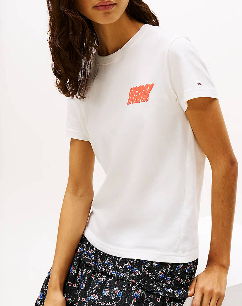 TOMMY JEANS TJW REG TJ BUBBLE TEE