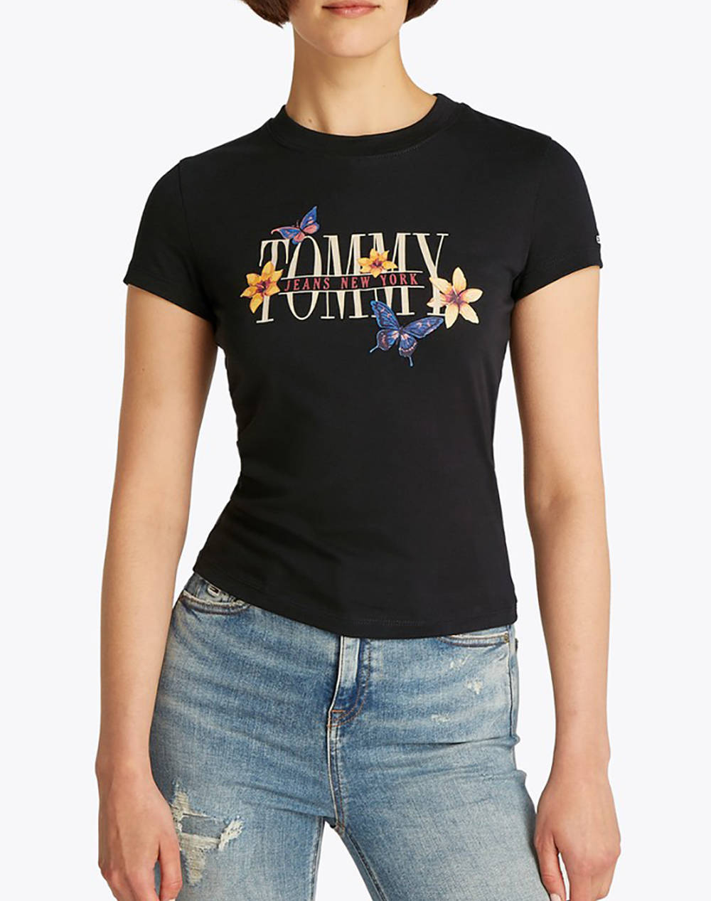 TOMMY JEANS TJW SLIM TJ BUTTERFLY TEE