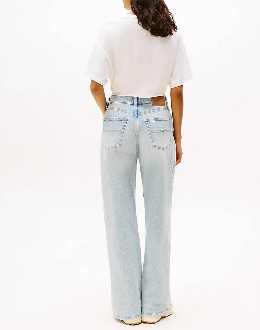 TOMMY JEANS TJW REG WAIST TIE BADGE TEE EXT