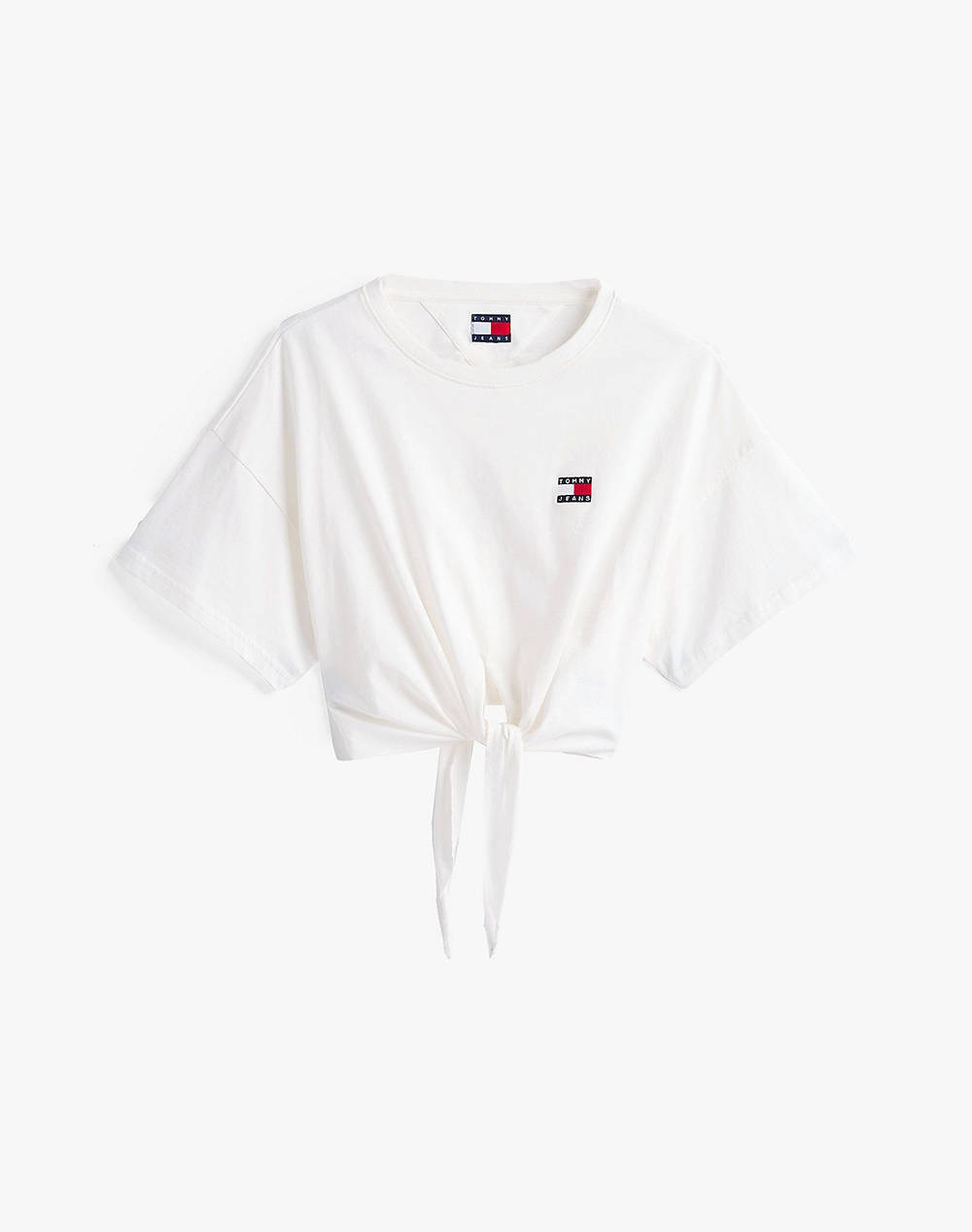 TOMMY JEANS TJW REG WAIST TIE BADGE TEE EXT