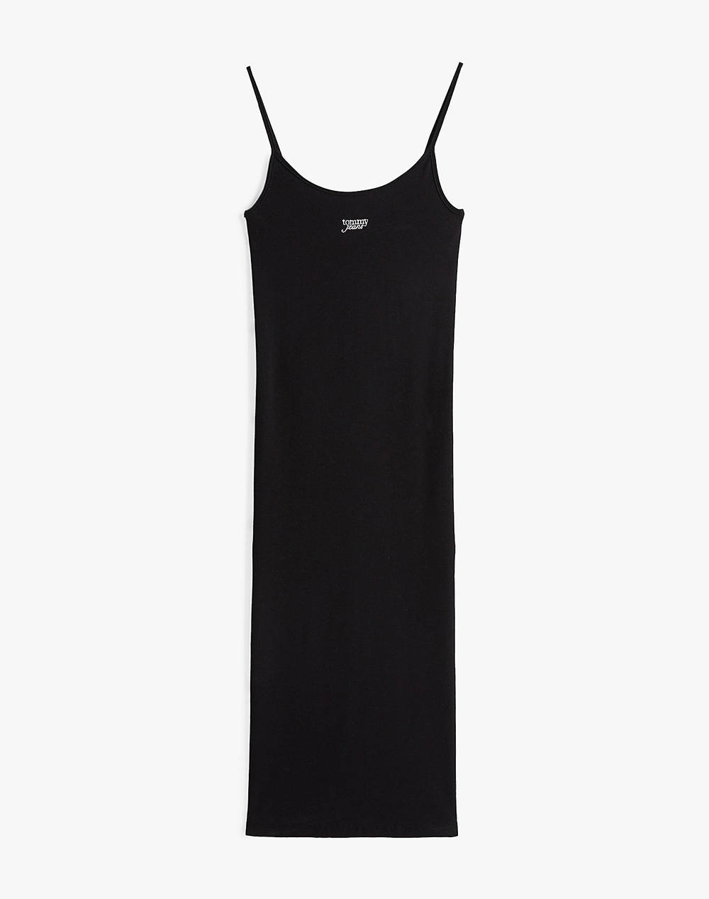 TOMMY JEANS TJW SCRIPT STRAP MIDI DRESS EXT