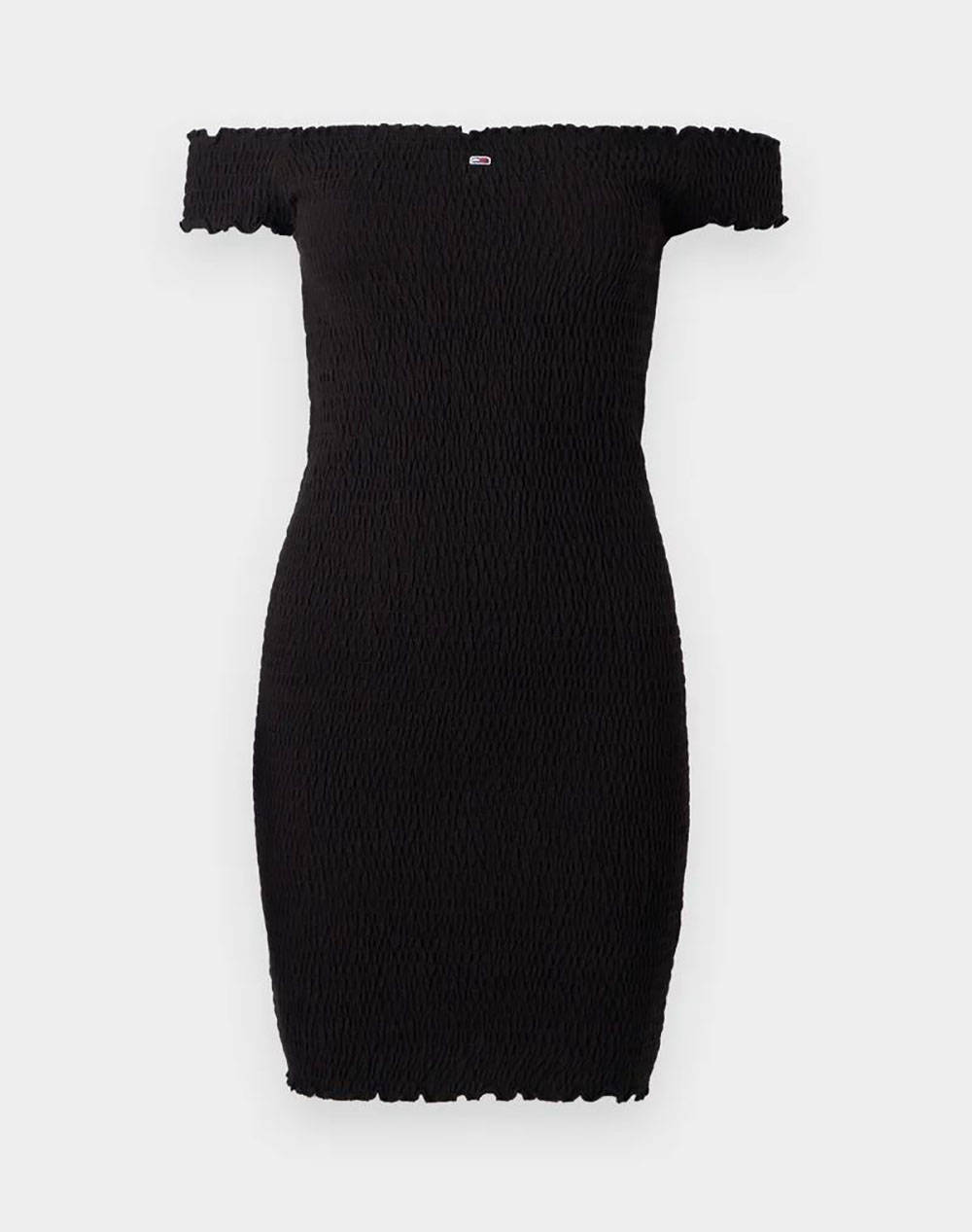 TOMMY JEANS TJW SMOCK BODYCON DRESS