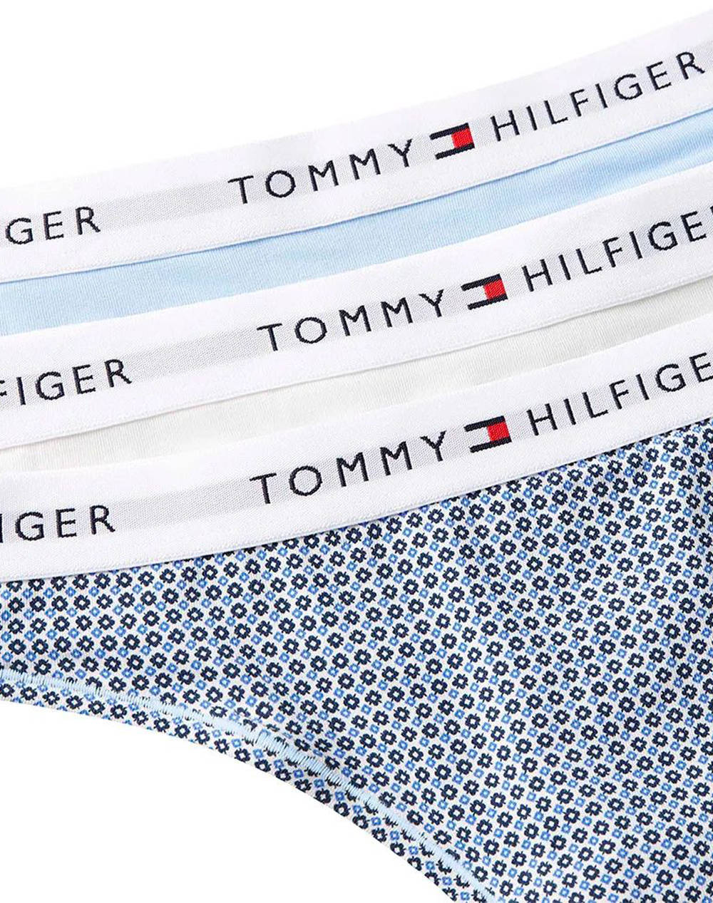 TOMMY HILFIGER 3 PACK THONG (EXT. SIZES)