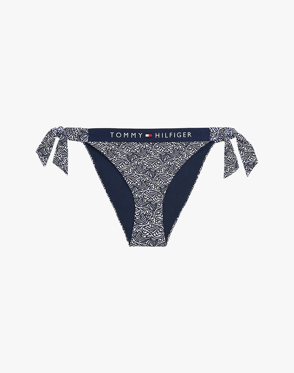TOMMY HILFIGER CHEEKY SIDE TIE BIKINI PRINT