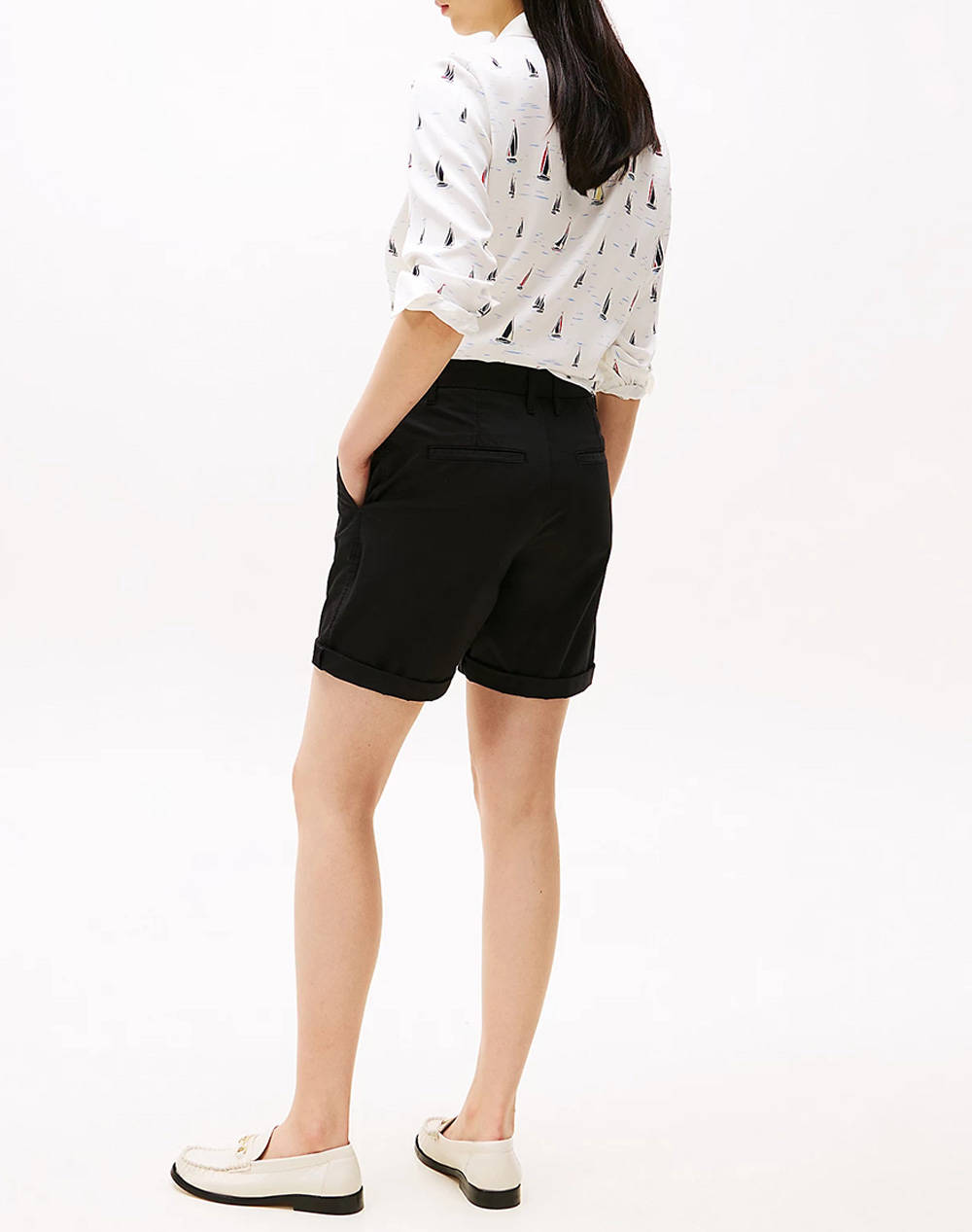 TOMMY HILFIGER CO BLEND GMD CHINO SHORT