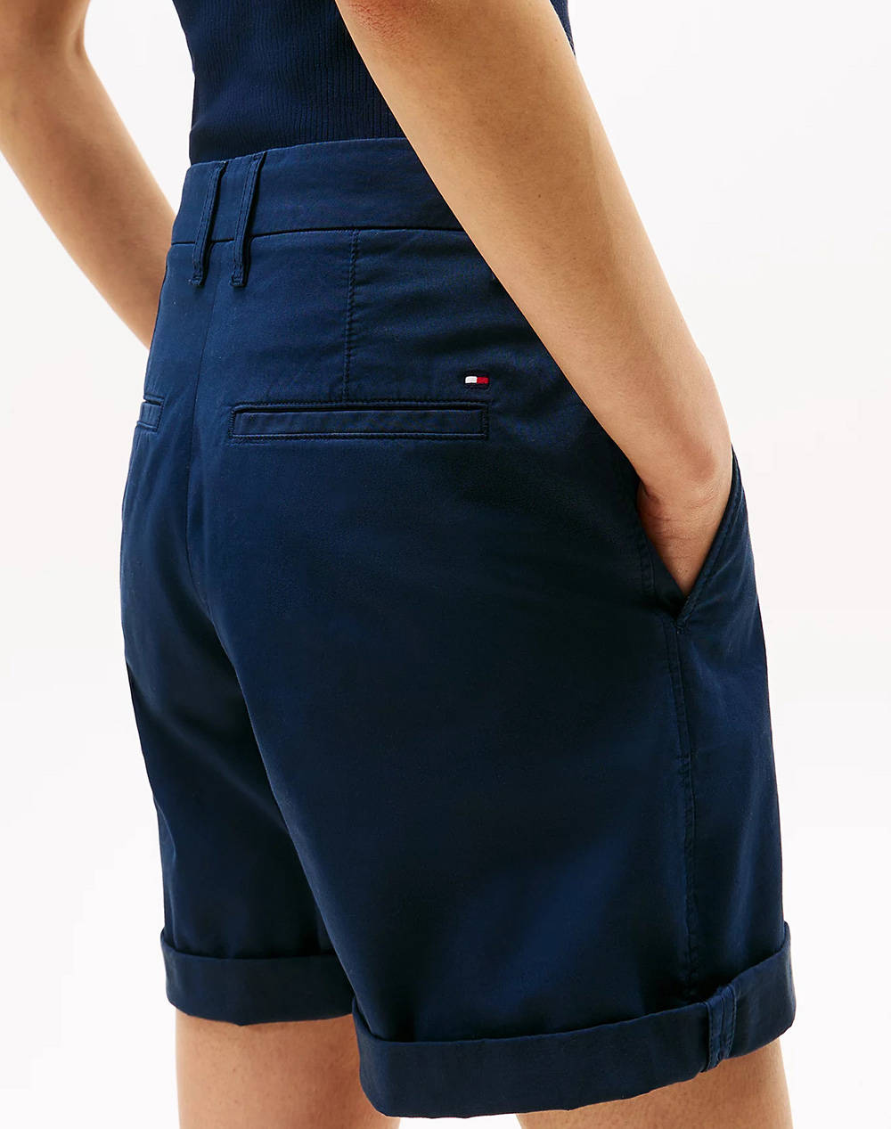 TOMMY HILFIGER CO BLEND GMD CHINO SHORT