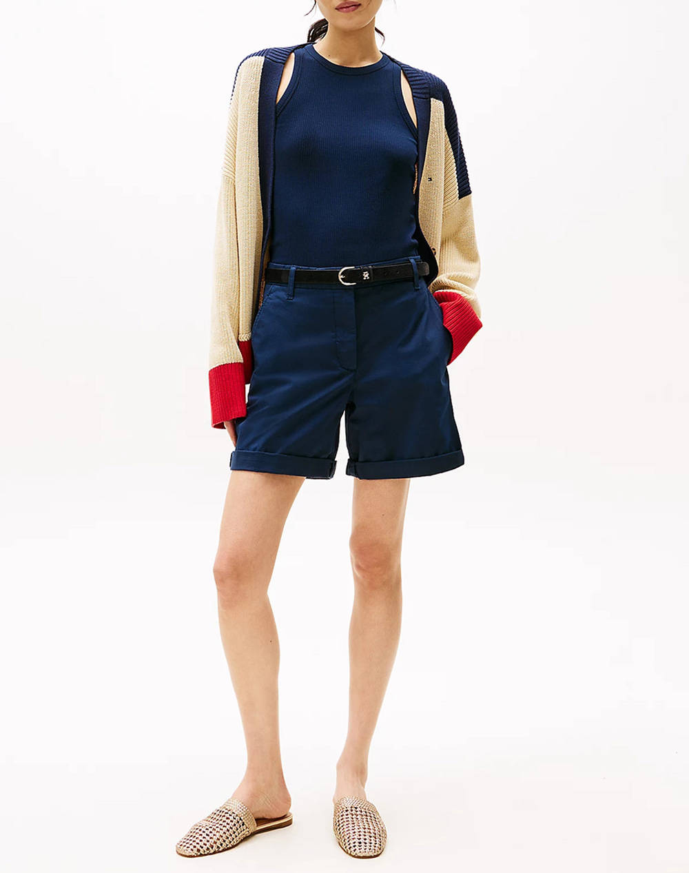 TOMMY HILFIGER CO BLEND GMD CHINO SHORT