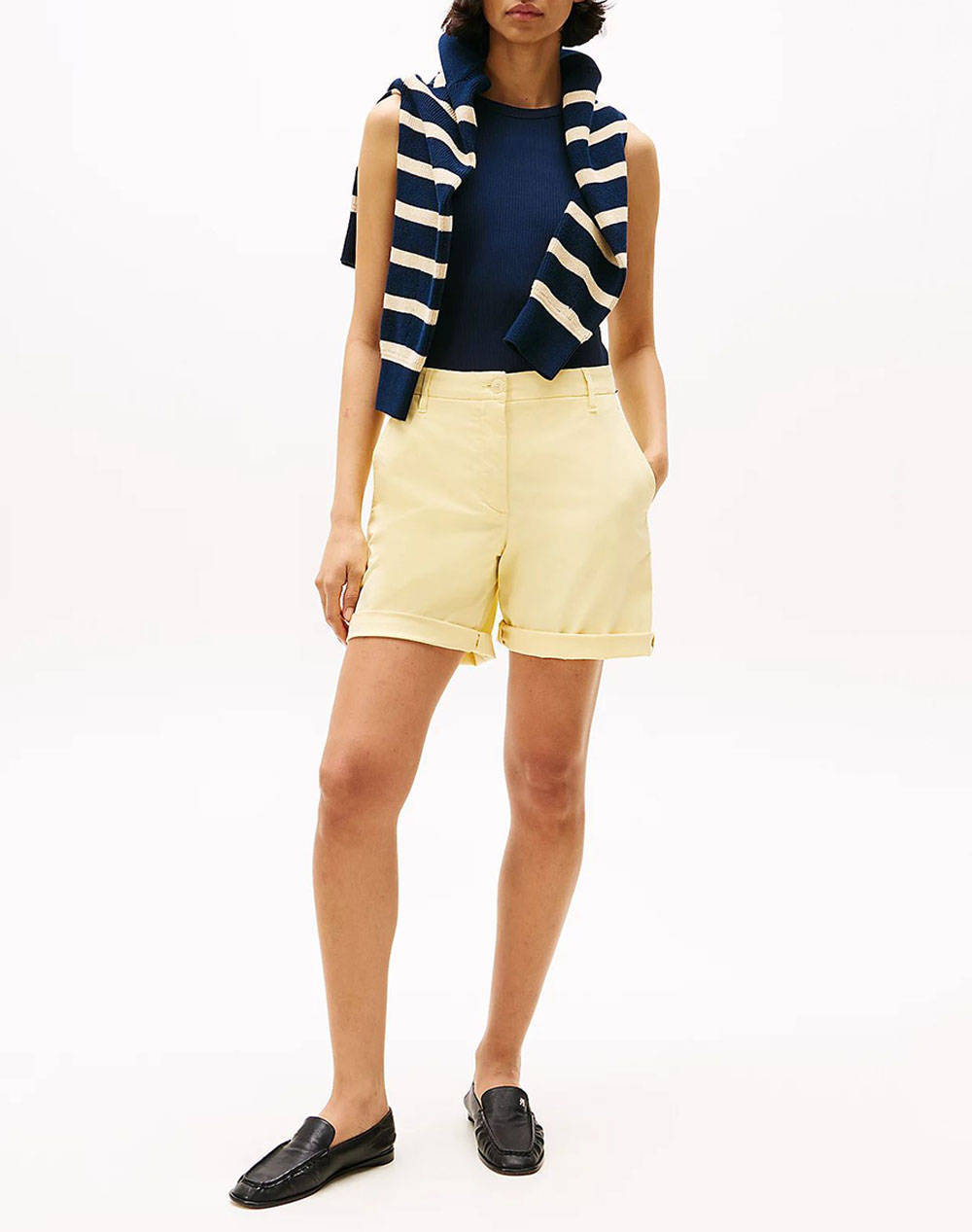 TOMMY HILFIGER CO BLEND GMD CHINO SHORT