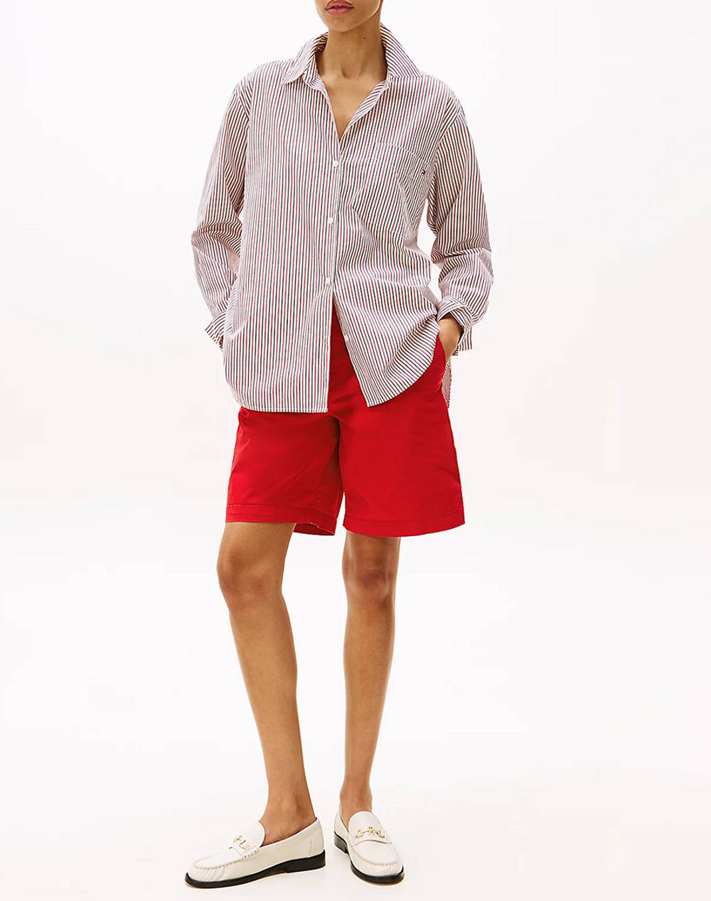 TOMMY HILFIGER CO BLEND GMD CHINO SHORT