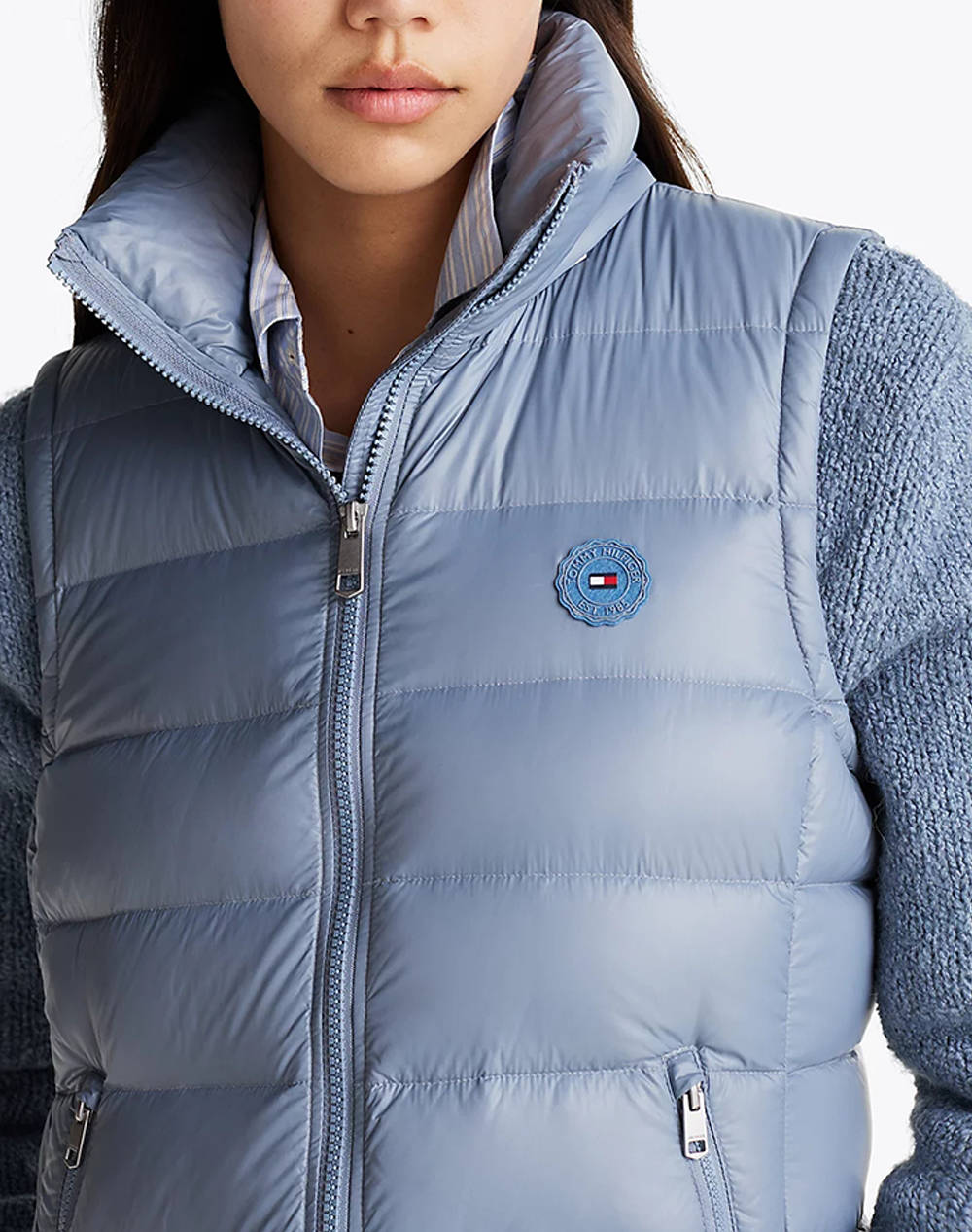 TOMMY HILFIGER LW DOWN FEMININE GLOSS VEST