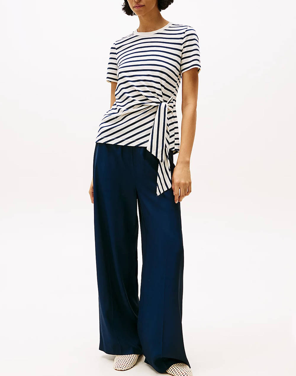 TOMMY HILFIGER KNOT BOAT-NK SS TEE