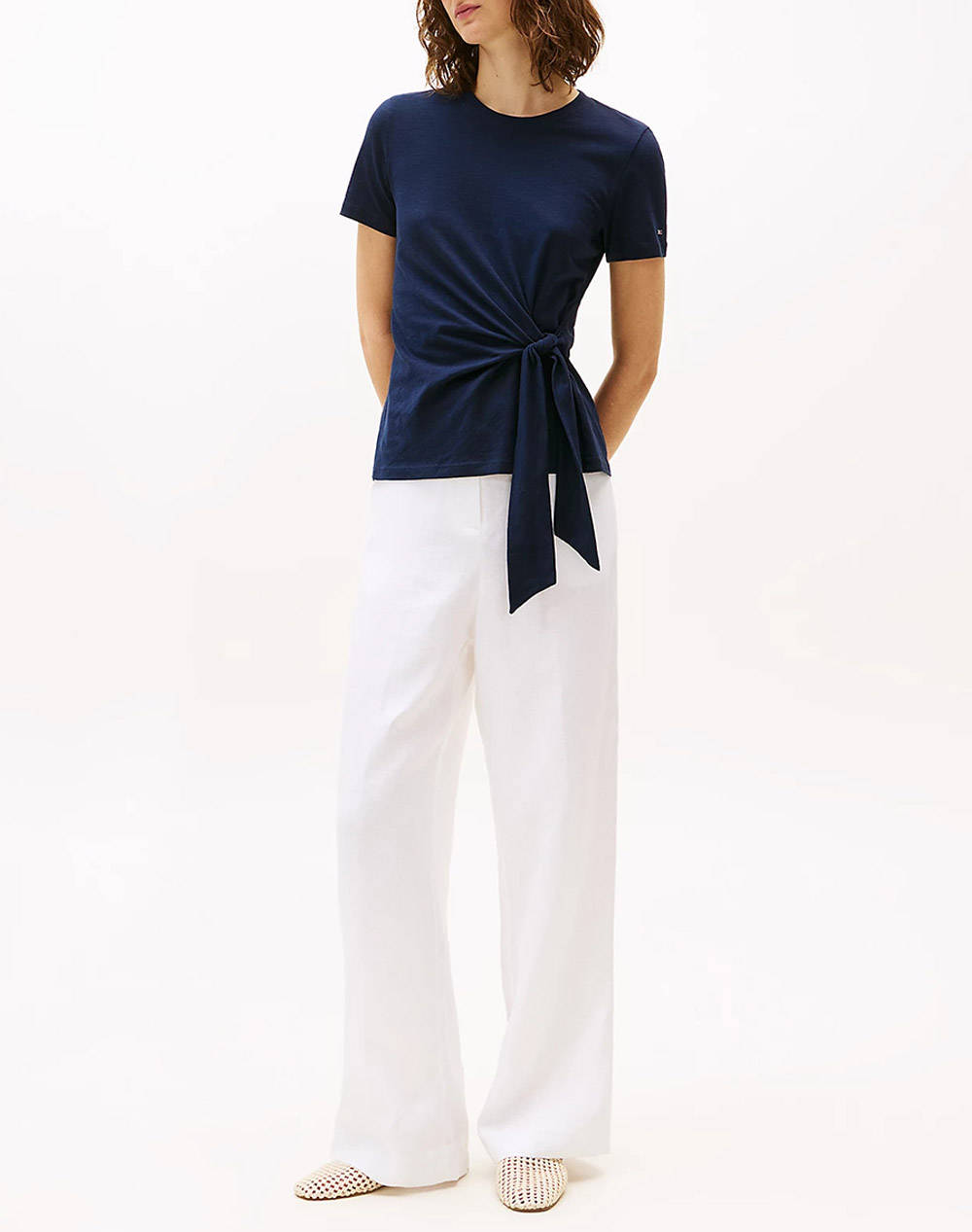 TOMMY HILFIGER KNOT BOAT-NK SS TEE